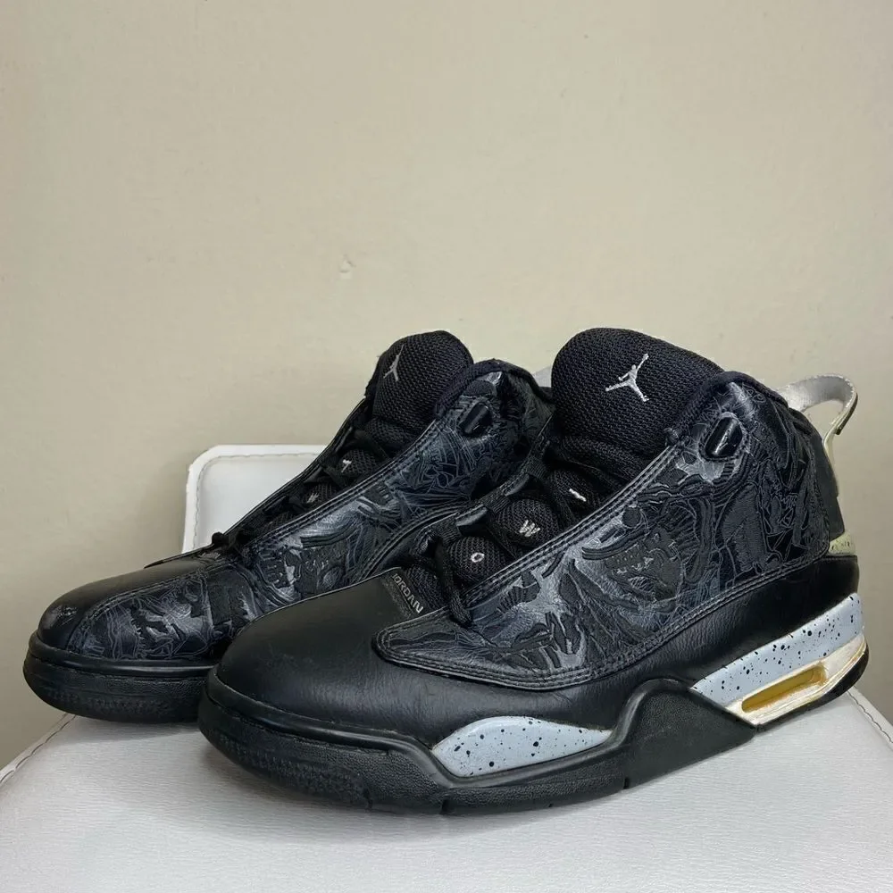 Rare Nike Air Jordan Dub Zero Oreo Black Sneakers Size 10